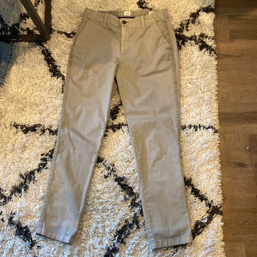 GAP Tan girlfriend pants